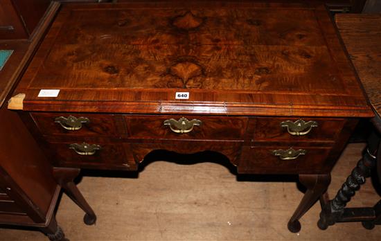 Walnut lowboy